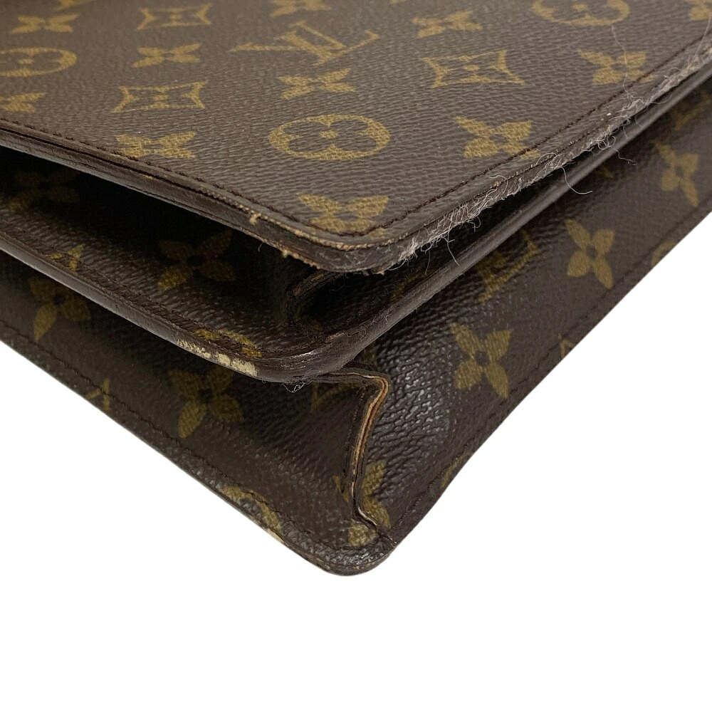 Louis Vuitton Handbag Conseiller Business Monogram Brown Bag Trip Serviette View 3